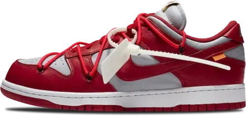 Off-White x Nike Dunk Low University Red CT0856-600