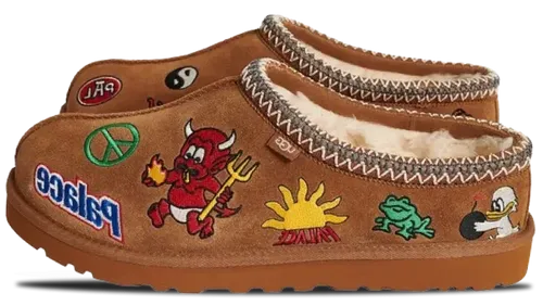 image de Palace x UGG Tasman Slipper "Brown Suede"
