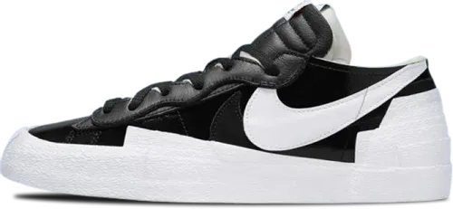 image de sacai-nike-blazer-low-black-patent-dm6443-001.webp