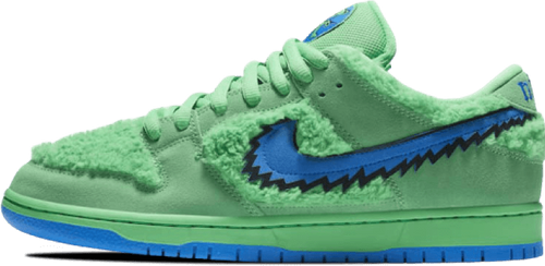 Nike x Grateful Dead SB Dunk Low GREEN BEAR image