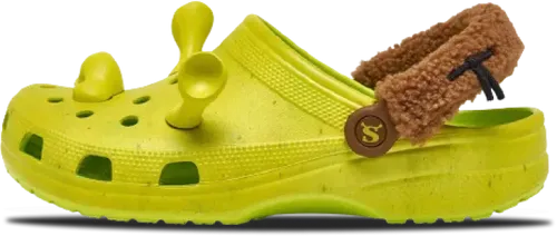 image de Shrek Crocs Classic Clog Green Brown 209373-300