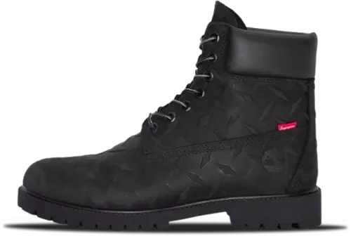 Image de Supreme x Timberland 6 Inch Premium Boot Diamond Plate Black 