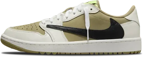 Image de Travis Scott Air Jordan 1 Low OG Golf Neutral Olive FZ3124-200