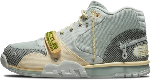 image de Travis Scott Nike Air Trainer 1 Cactus Corporation Grey Haze DR7515-001