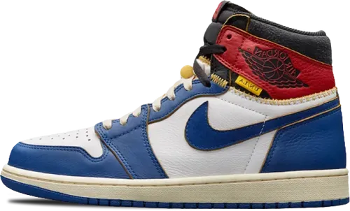 Union x Air Jordan 1 Retro High Og Blue Toe BV1300-146
