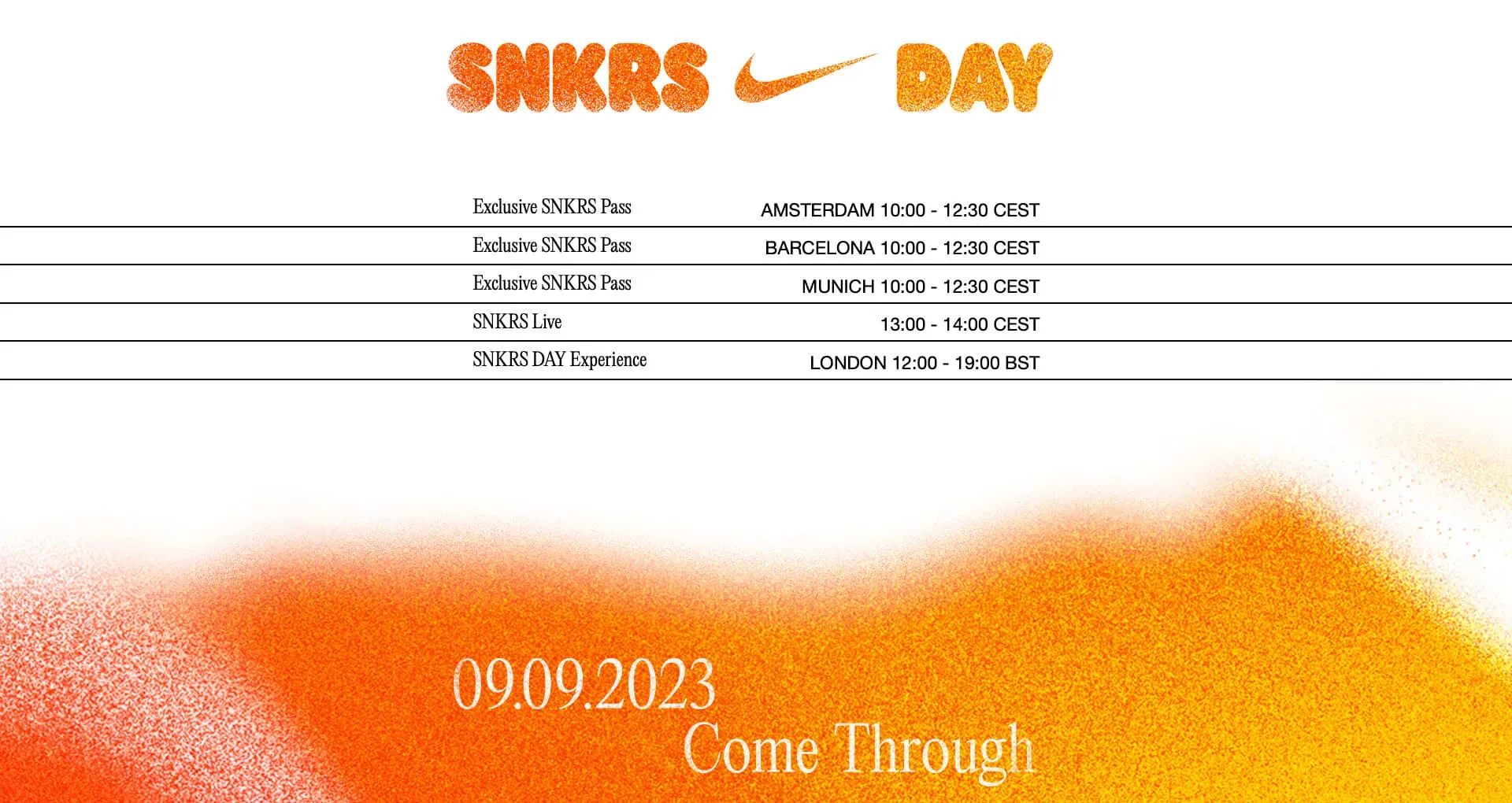 snkrs day 2023 snkrs pass