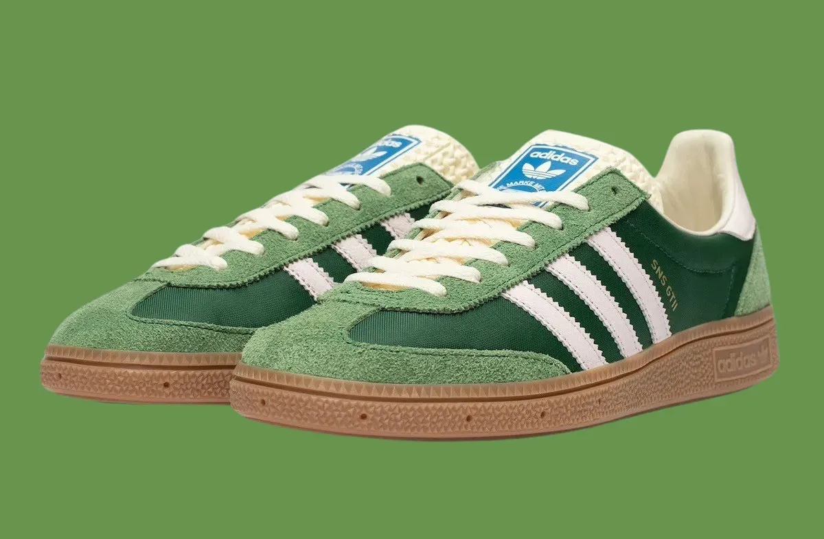 sns adidas gtii handball olive cream spring 2024