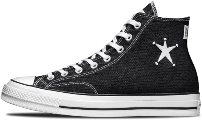 Stüssy x Converse Chuck 70 Hi BLACK