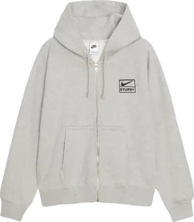 Image de Stussy Nike Zip Hoodie Grey