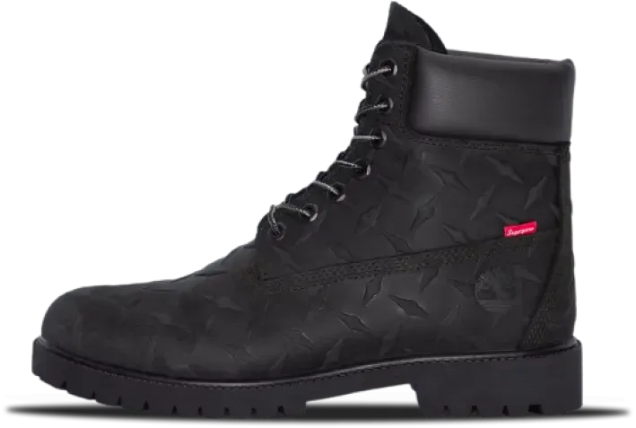 Supreme Timberland 6 Inch Premium Boot Diamond Plate Black