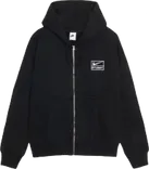 Stussy Nike プルオーバー　フーディー xs black ナイキ Stussy x Nike Stone Washed Fleece Zip Hoodie (Asia Sizing