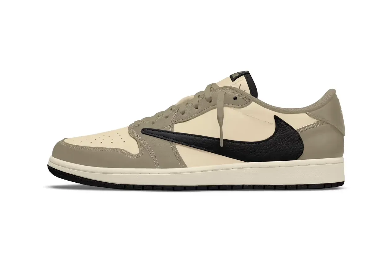 travis scott air jordan 1 low og pale vanilla DM7866-201