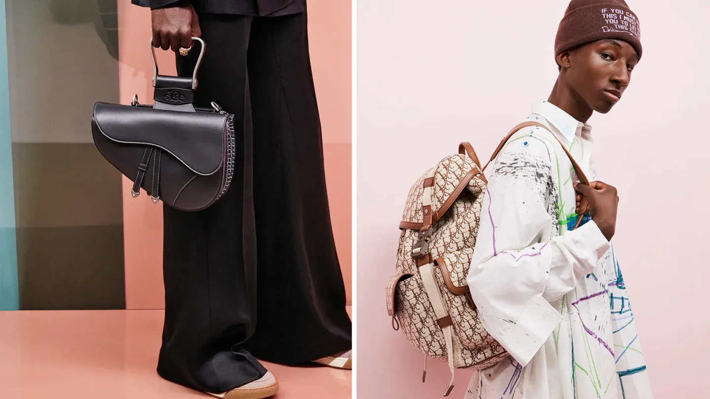 travis scott dior collaboration accessoires sac saddle