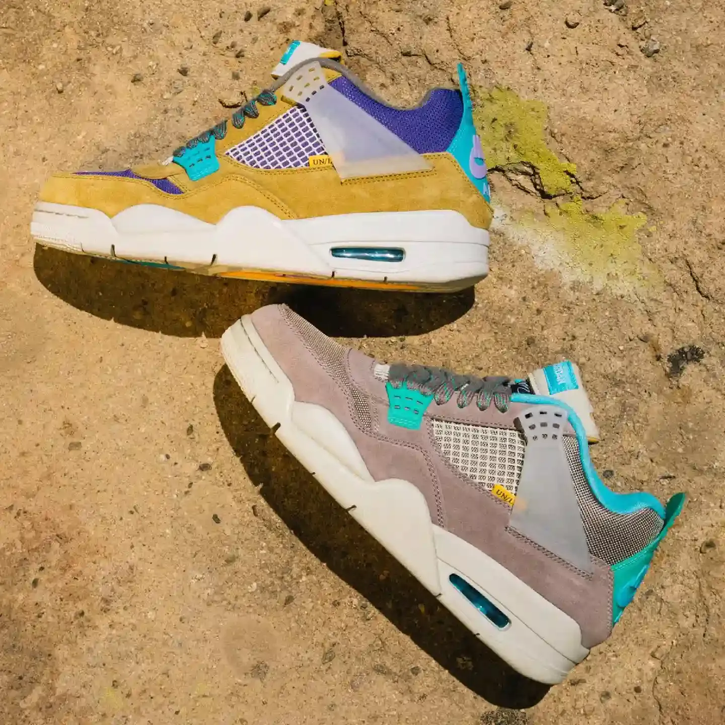 union air jordan 4 desert-moss-taupe-haze.webp