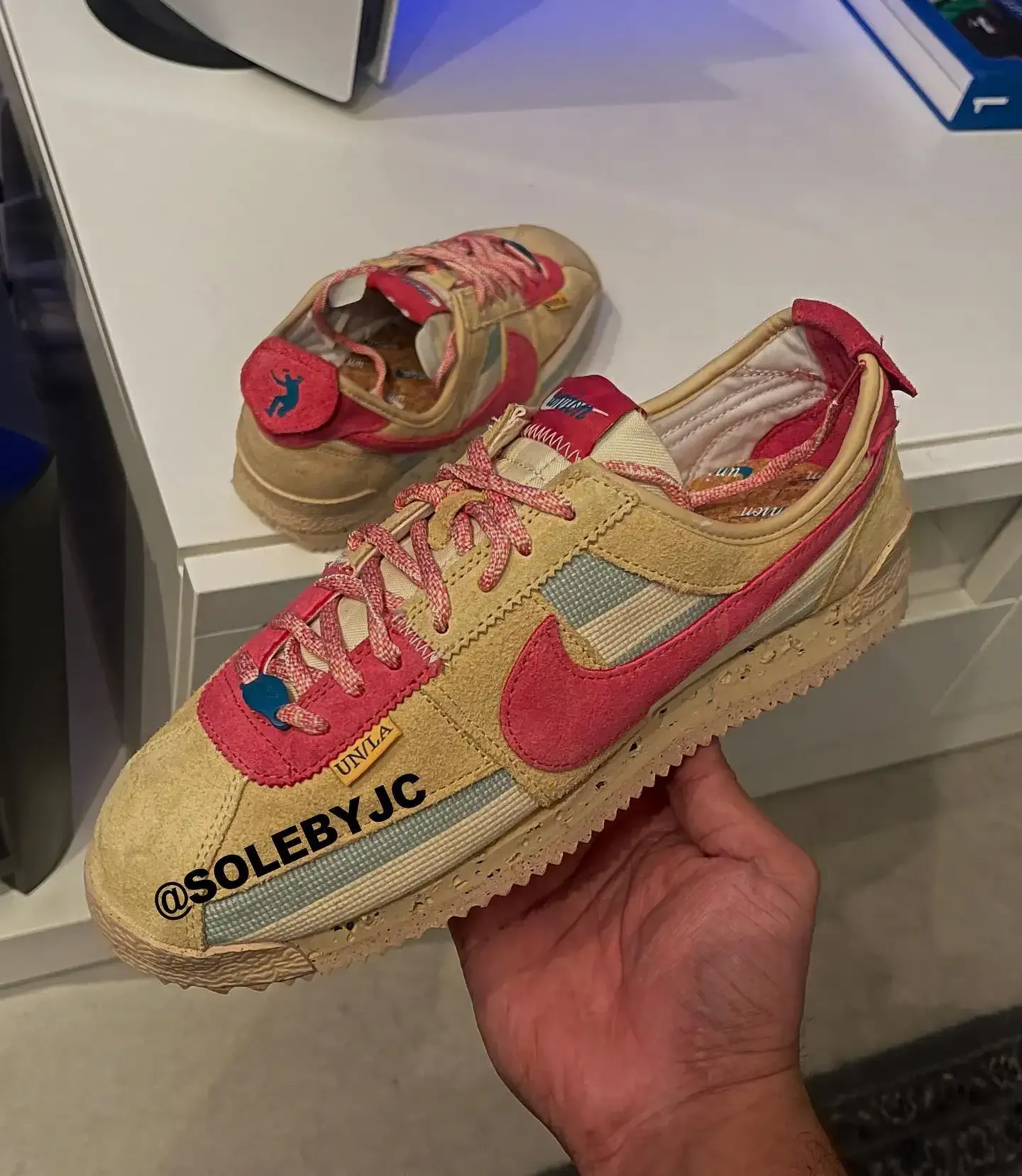 union nike cortez wheat red